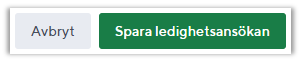 Avbryta eller Spara ansökan
